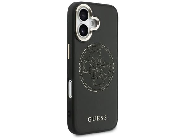 Guess perforert 4G MagSafe-etui til iPhone 17 - svart