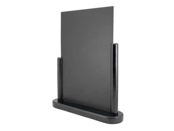 Securit® ELEGANT A4 tavle i bøgetræ, sort