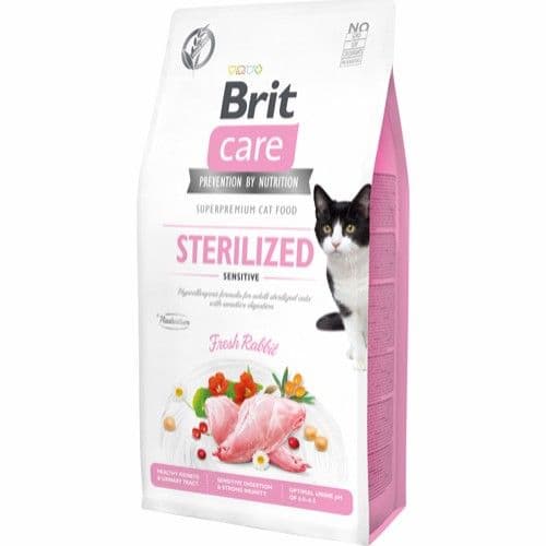 Brit Care Cat GF Sterilized Sensitive 7kg