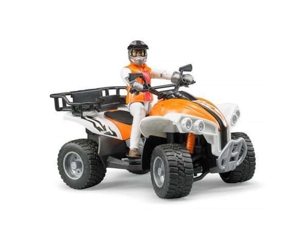 Bruder Quad med chauffør legetøj