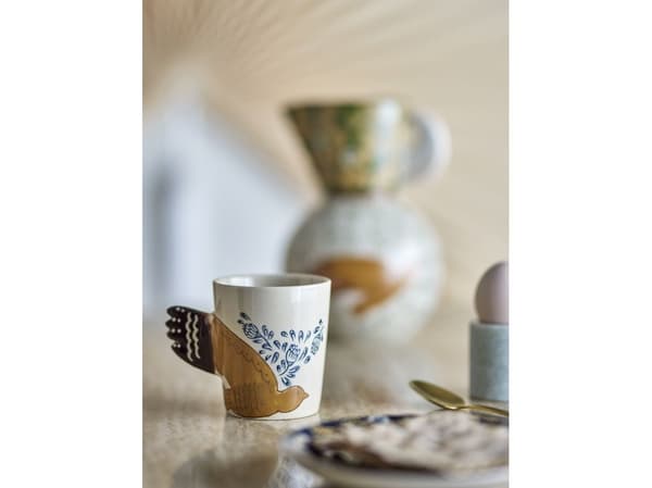 Hezha Cup, naturell, stengods