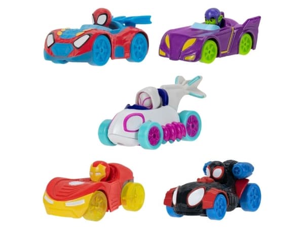 SPIDEY AMAZING METALS CAR ASS - assorted