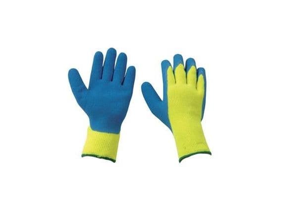 Poly varmhandskar med latexskum
