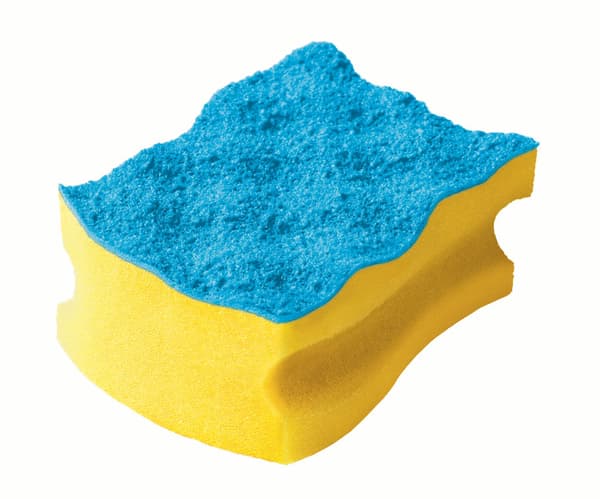 Vileda Pur Active Colour, skuresvamp, 4 st.