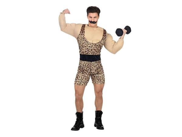 Stærk mand kostume