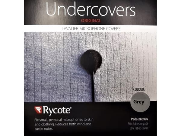 Rycote Rycote Undercovers, grå - 30 stk + 30 stickies