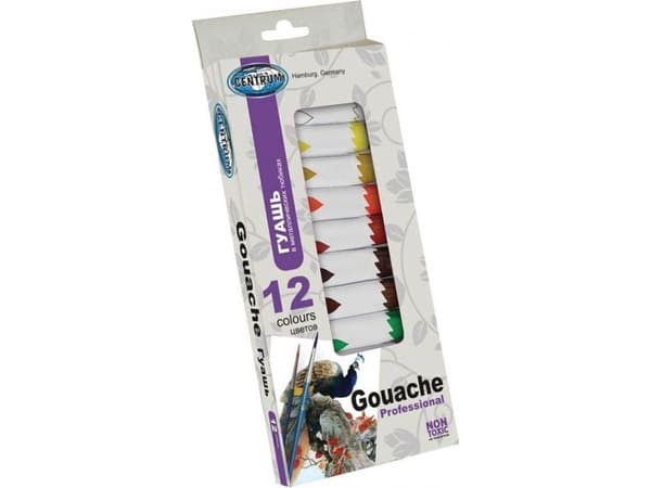RUOHOMAALIT CENTRUM 12 VÄRIÄ 12ML