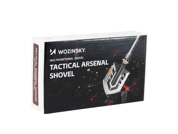 Wozinsky spade WSS-211 survival bushcraft multifunktion (grå)