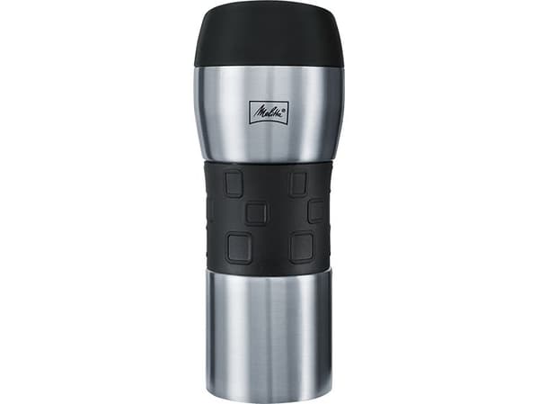 Melitta Thermo Mug, 0,35 L, Sort, Sølv, Rustfrit stål, 3 kopper