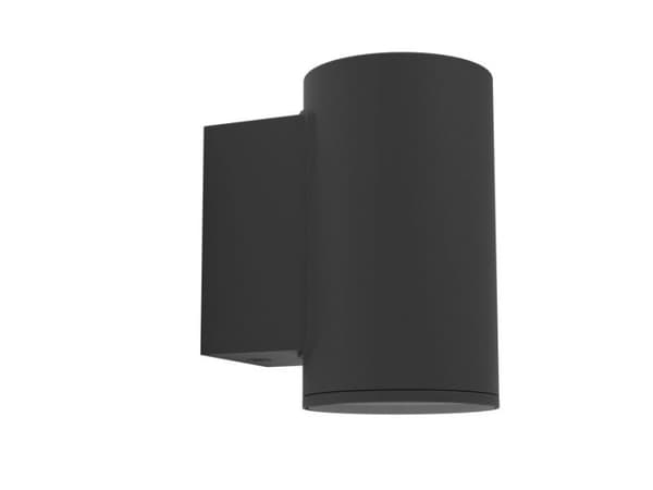 EGLO IZZALINI utendørs vegglampe i sort stål