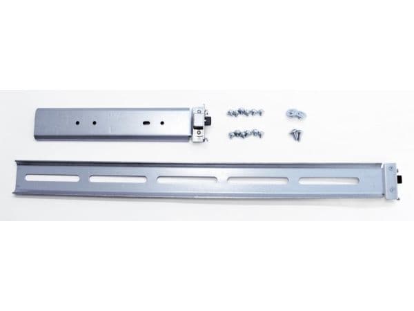 Inter-Tech - Teleskopskyvere for rack - grå - 1U - 19"