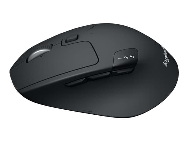 Logitech M720, Oikeakätinen, Optinen, RF Wireless + Bluetooth, 1000 DPI, Musta