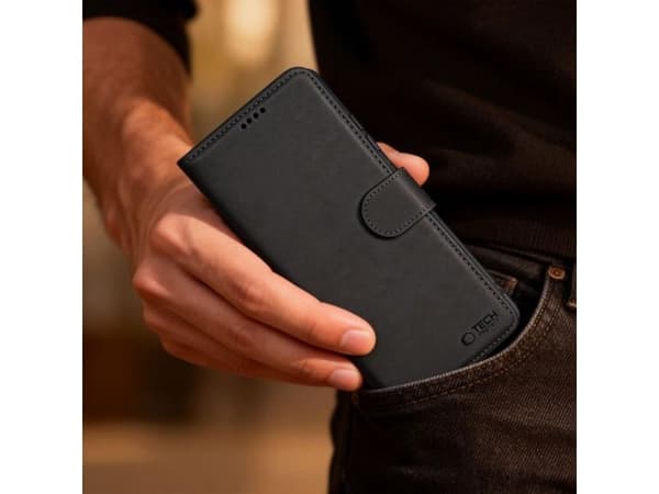 Tech-Protect Wallet Case til Samsung Galaxy A57 5G - svart