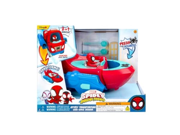 Spidey transformerende Web-Wave Cruiser