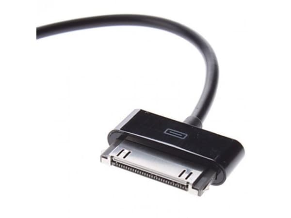 Techly 1.2m USB - Samsung 30-p, Sort, USB A, Samsung 30-pin, 1,2 m, Hankjønn, Hankjønn