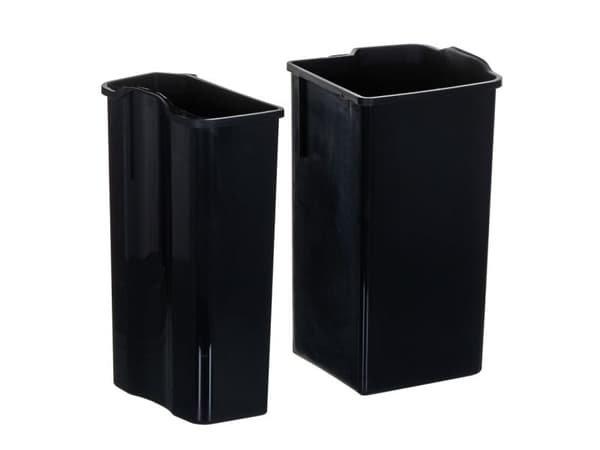 Curver Deco Bins Deco, 28 l, Rektangulær, Plastikk, Svart, Grå, Plastikk, Pedal