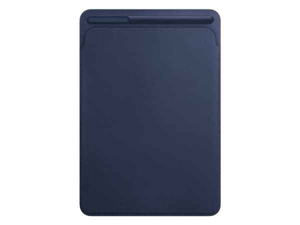 Apple - Skyddshölje för surfplatta - läder - midnattsblå - 10.5"