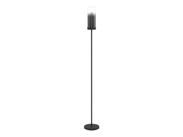 EGLO TOOTHILL gulvlampe H1535 E27 sort/sort transp.