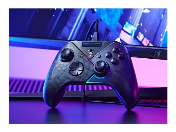 ASUS ROG Raikiri - Håndkonsoll - kablet - for PC, Microsoft Xbox One S, Microsoft Xbox One X, Microsoft Xbox One