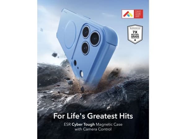 Esr Cyber Tough Magsafe iPhone 17 Pro Max / 18 Pro Max light blue