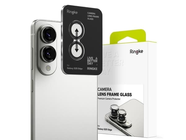 OSŁONA APARATU RINGKE CAMERA FRAME PROTECTOR GALAXY S25 EDGE BLACK