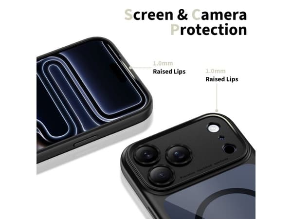 Hurtel: Tech-Protect Magpeak Magsafe CC-deksel til iPhone 17 Pro - clear black