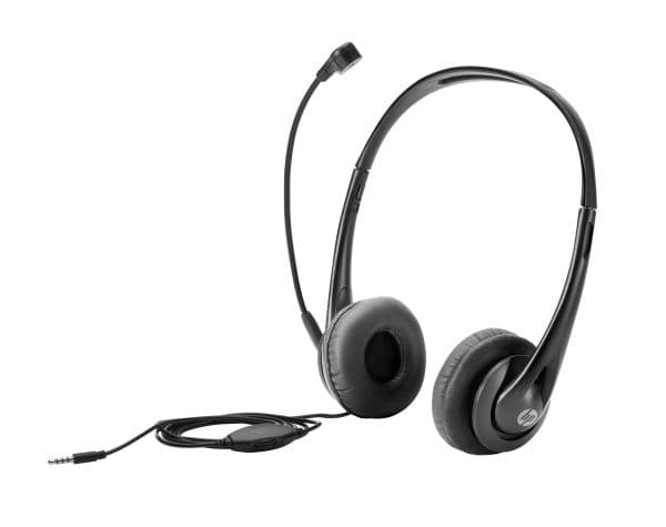 HP - Hodesett - on-ear - kablet - black jack