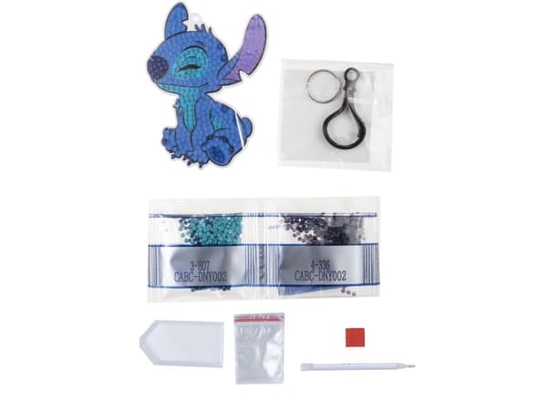 Stitch, Crystal Art bag charms