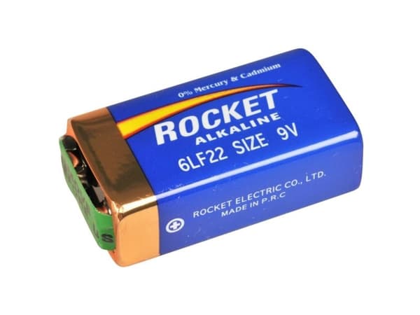 Batteri, Rocket, Alkaline, E