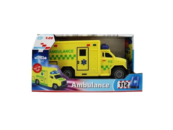 Ambulanse m/lys og lyd