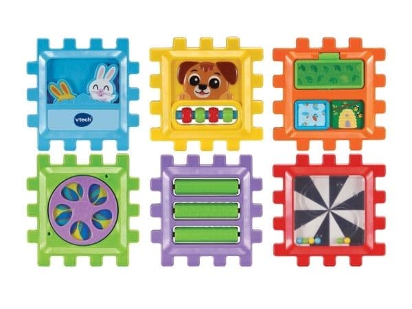 Vtech 6-i-1 Build & Learn aktivitets­kub