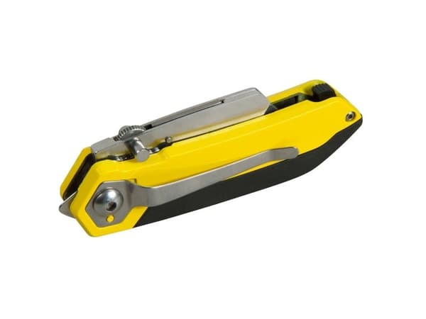 Fällkniv/“carpet knife” med trapetsformat blad fatmax
