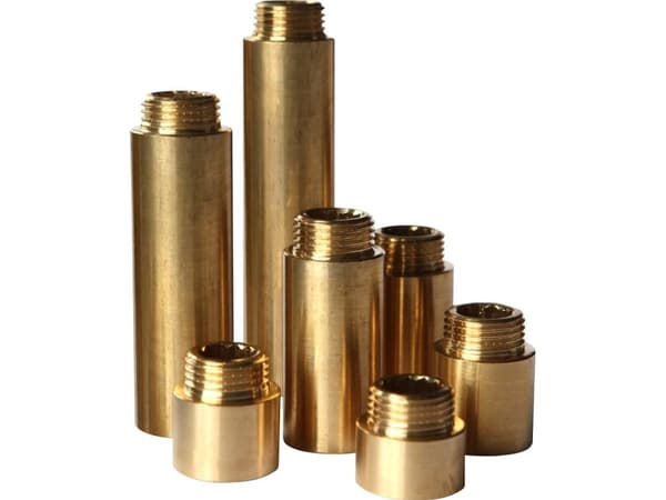 Kranförlängning 3/4"-40 mm rå mässing