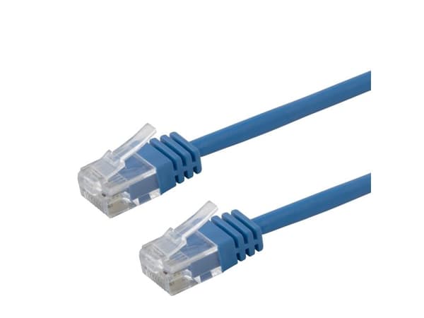U/UTP Cat6 patchkabel AWG28 7,0 m blå LSZH