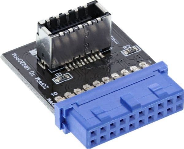 InLine 33446B, USB 3.1 (Gen.2), USB 3.0, Multifärg