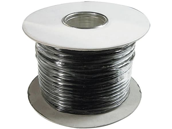 ASSMANN - Samlet kabel - flat - svart