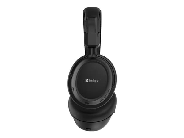 Sandberg Bluetooth Headset ANC FlexMic - Headset - fullstorlek - Bluetooth - trådlös - aktiv brusradering