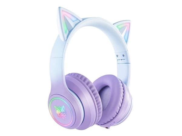 ONIKUMA B90 gaming headset (blå/lilla)