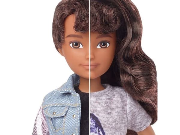Creatable World Deluxe Brown hair