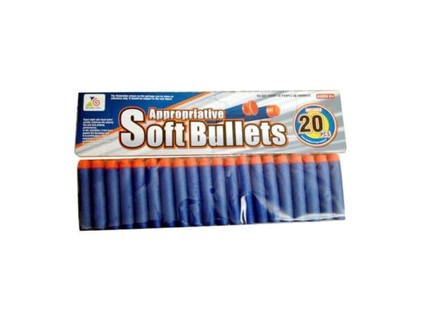 Soft darts med 20 st