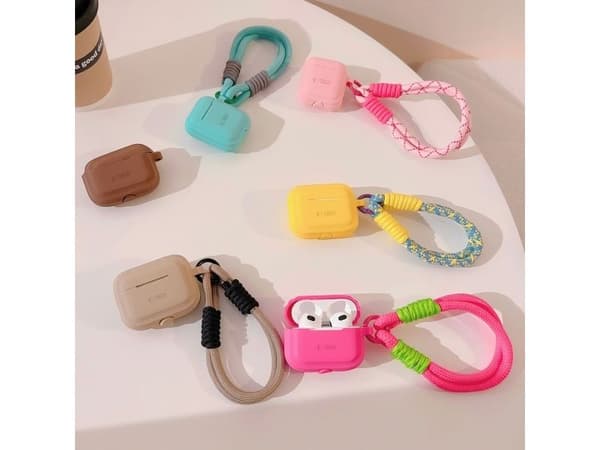 Tech-Protect TECH-PROTECT SILICONE ROPE APPLE AIRPODS PRO 1 / 2 CHOCOLATE BROWN
