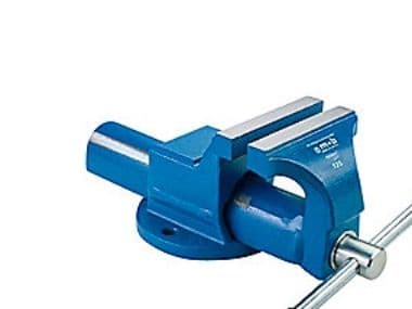 Durlach skruvstäd 125 mm - Magnat Basic, stor spännbredd (160 mm)