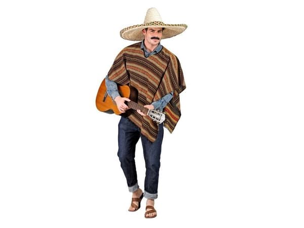 Western poncho, vendbar