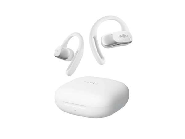 Shokz OpenFit Air hörlurar vit (T511-ST-WT)