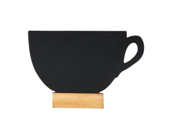 Securit® kolmen MINI CUP -pöytäesimerkin sarja, musta