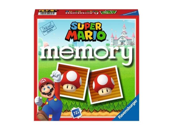 Ravensburger Grand memory - Super Mario - muistipeli - 72 palaa