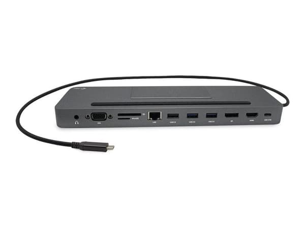 i-Tec - Dockningsstation - USB-C / Thunderbolt 3 - DP, HDMI, VGA - 1GbE - EU
