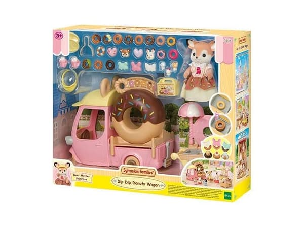 Sylvanian Families Donut-kärry