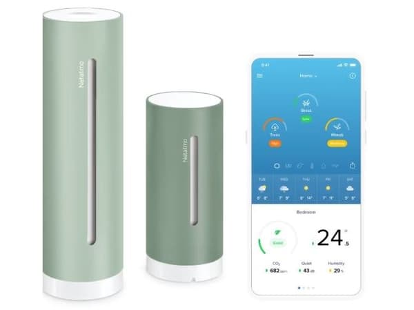 Netatmo Smart väderstation Original 2:a generationen (Mint)