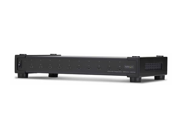 StarTech.com - Hubb - 10 x USB-C - skrivbordsmodell, rackmonterbar